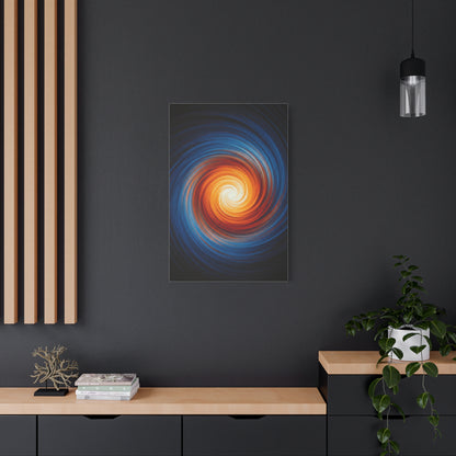 Swirling Light Vortex Abstract Wall Art & Canvas Prints