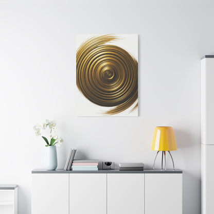 Molten Gold Vortex Wall Art & Canvas Prints