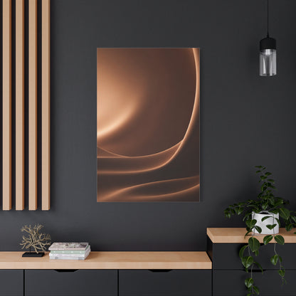 Bronze Silk Flow Wall Art & Canvas Prints
