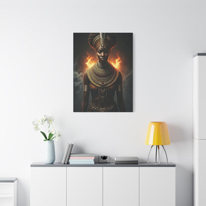 Fire Crown Priestess Wall Art & Canvas Prints