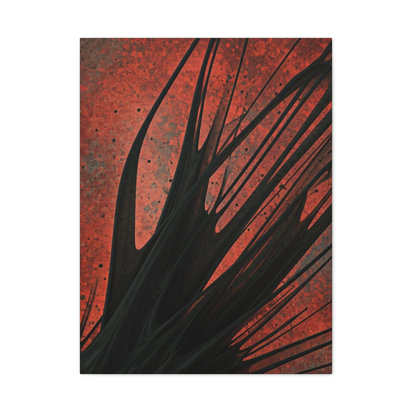 Crimson Motion Abstract Wall Art & Canvas Prints