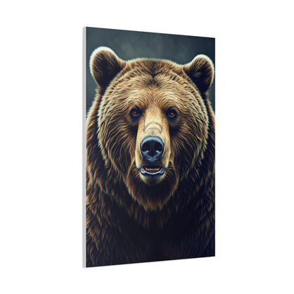 Golden Hour Bear in Pine Forest Wall Art & Canvas Prints