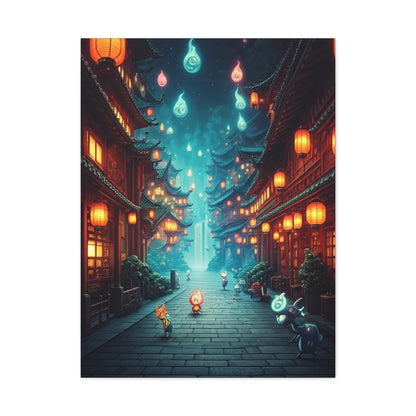 Lantern Spirit Alley Wall Art & Canvas Prints