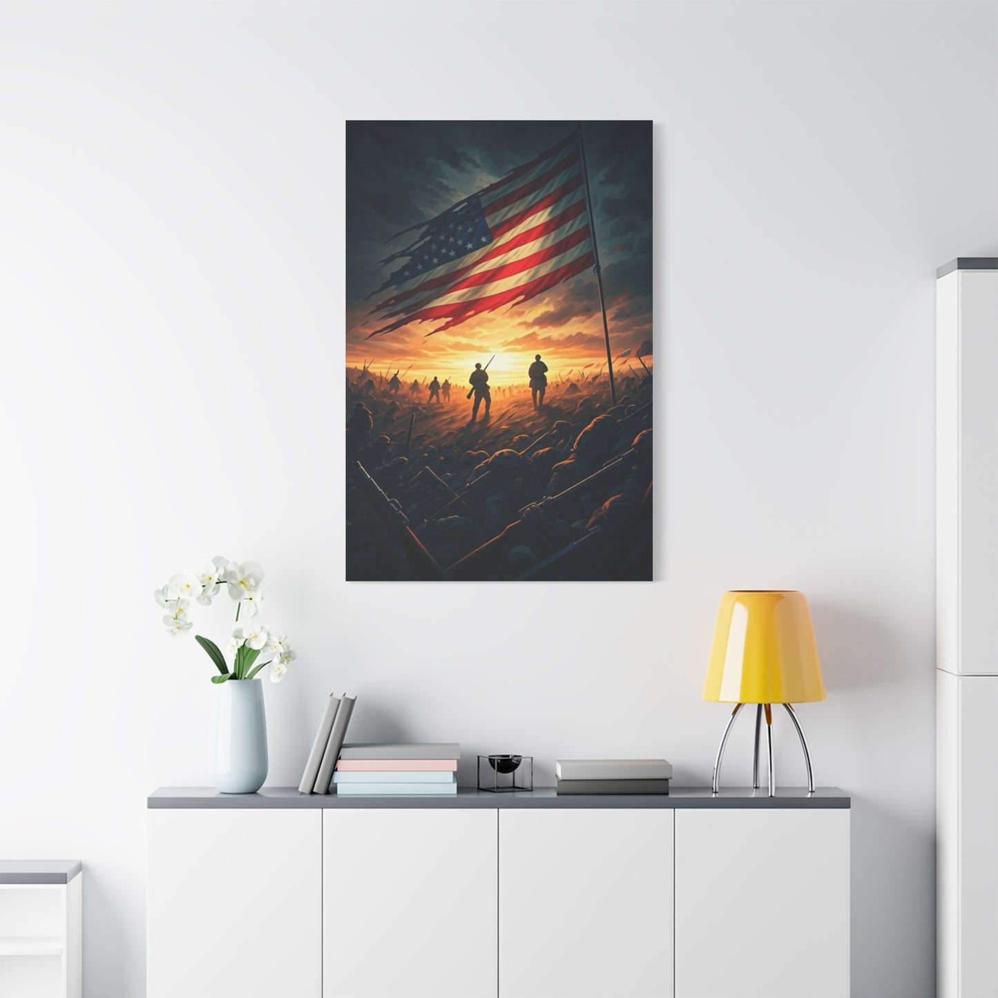 Battlefield Flag of Valor Wall Art & Canvas Prints.