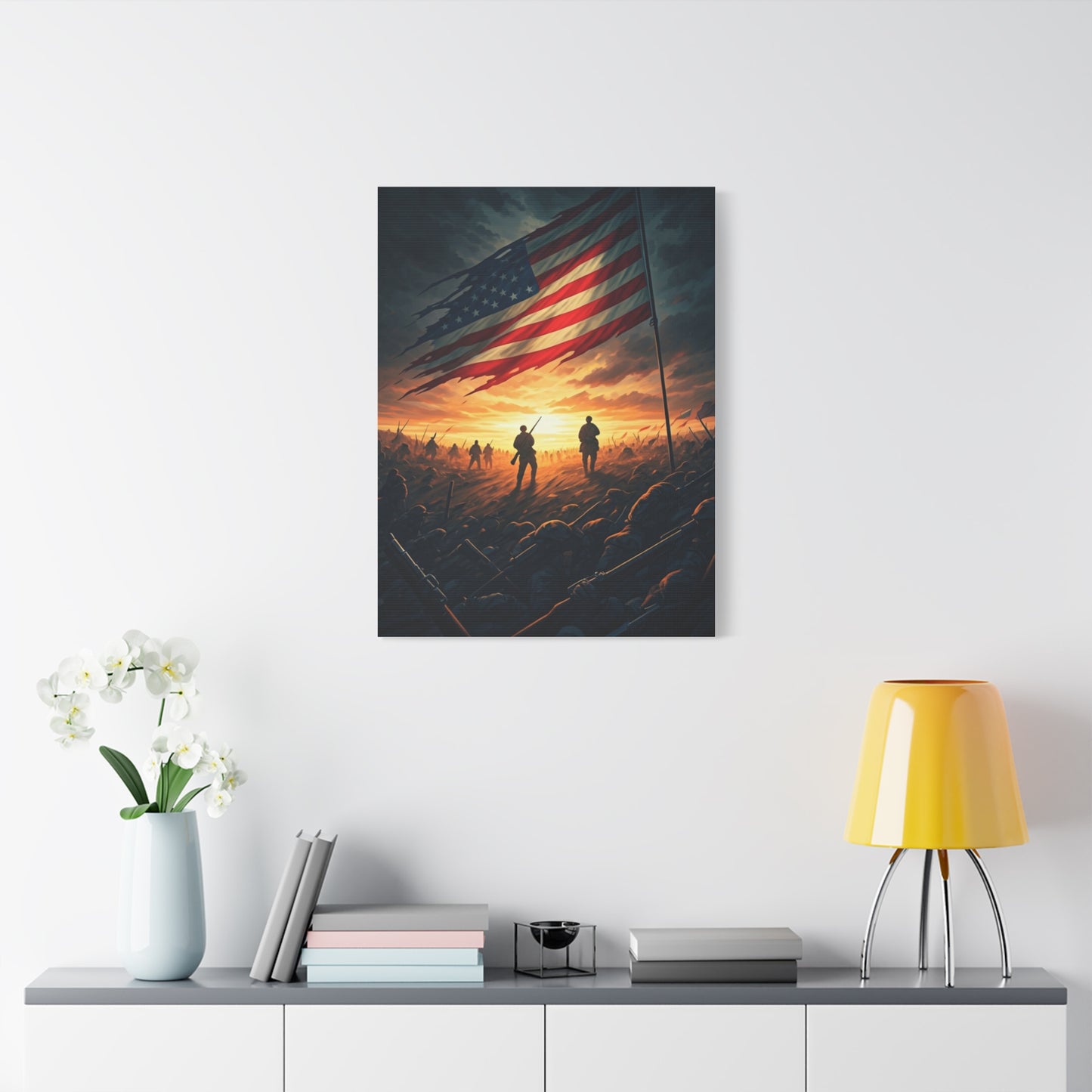 Battlefield Flag of Valor Wall Art & Canvas Prints.