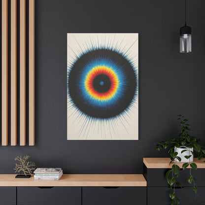 Radiant Circular Focus Abstract Wall Art & Canvas Prints