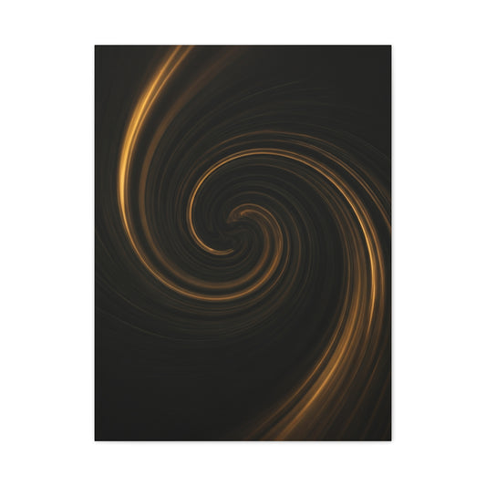 Golden Spiral Motion Abstract Wall Art & Canvas Prints