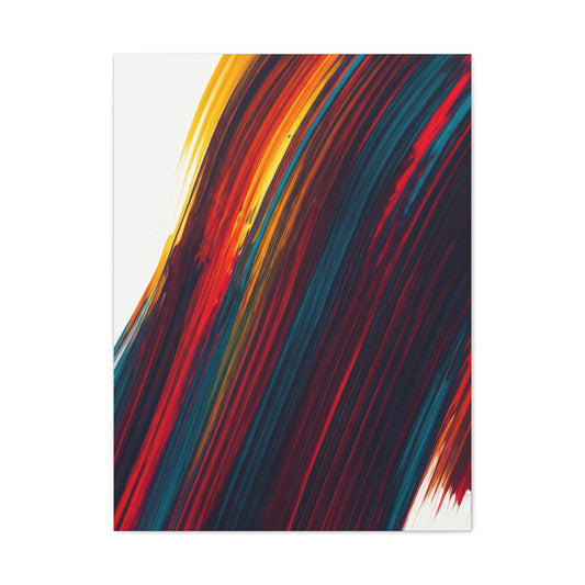 Crimson Momentum Abstract Wall Art & Canvas Prints