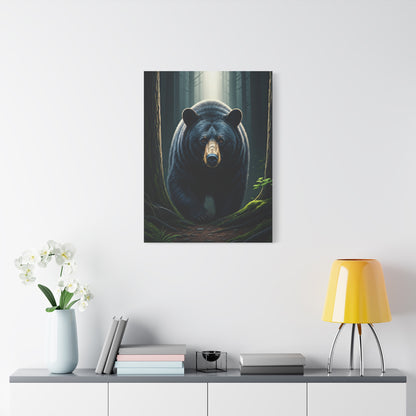 Forest Path Guardian Bear Wall Art & Canvas Prints