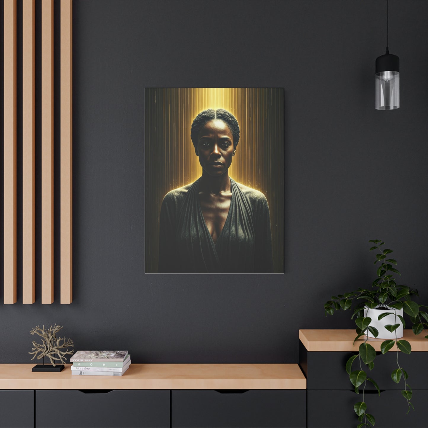 Crowned by Light Portrait Wall Art & Canvas Prints