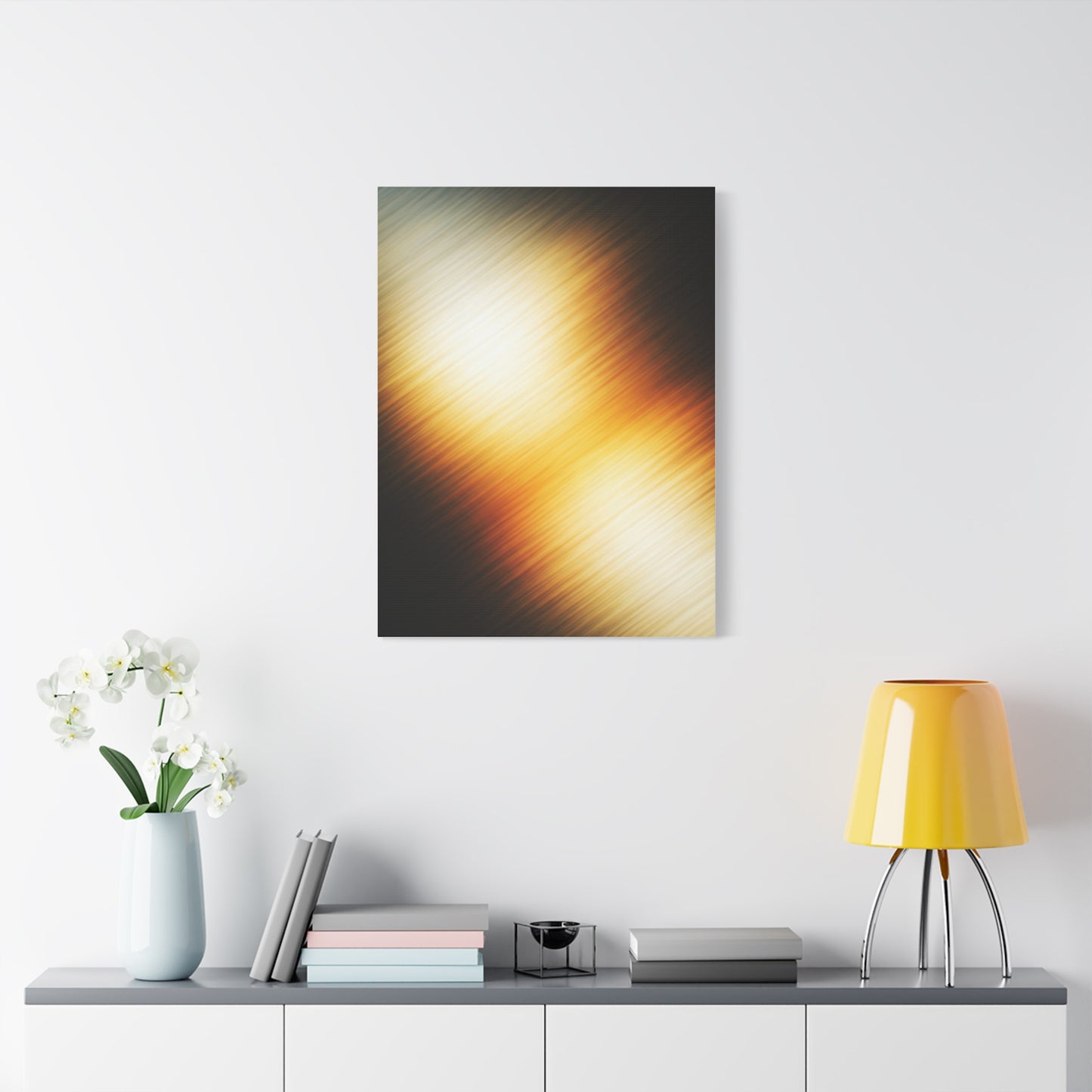 Warm Light Gradient Abstract Wall Art & Canvas Prints