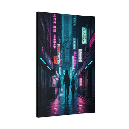Neon Alley Wanderers Wall Art & Canvas Prints