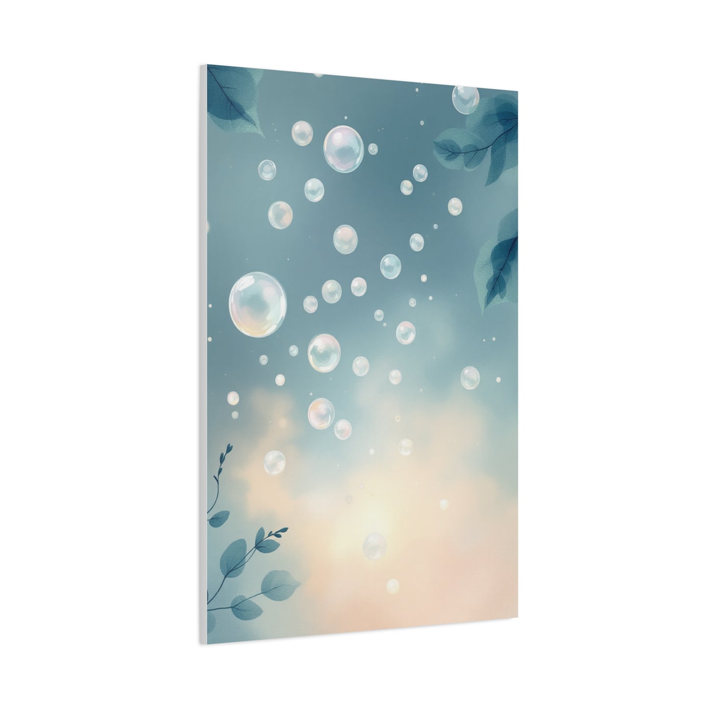 Floating Bubbles Tranquility Wall Art & Canvas Prints