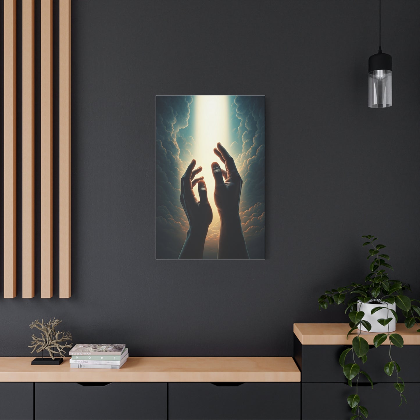 Hands Toward the Divine Wall Art & Canvas Prints