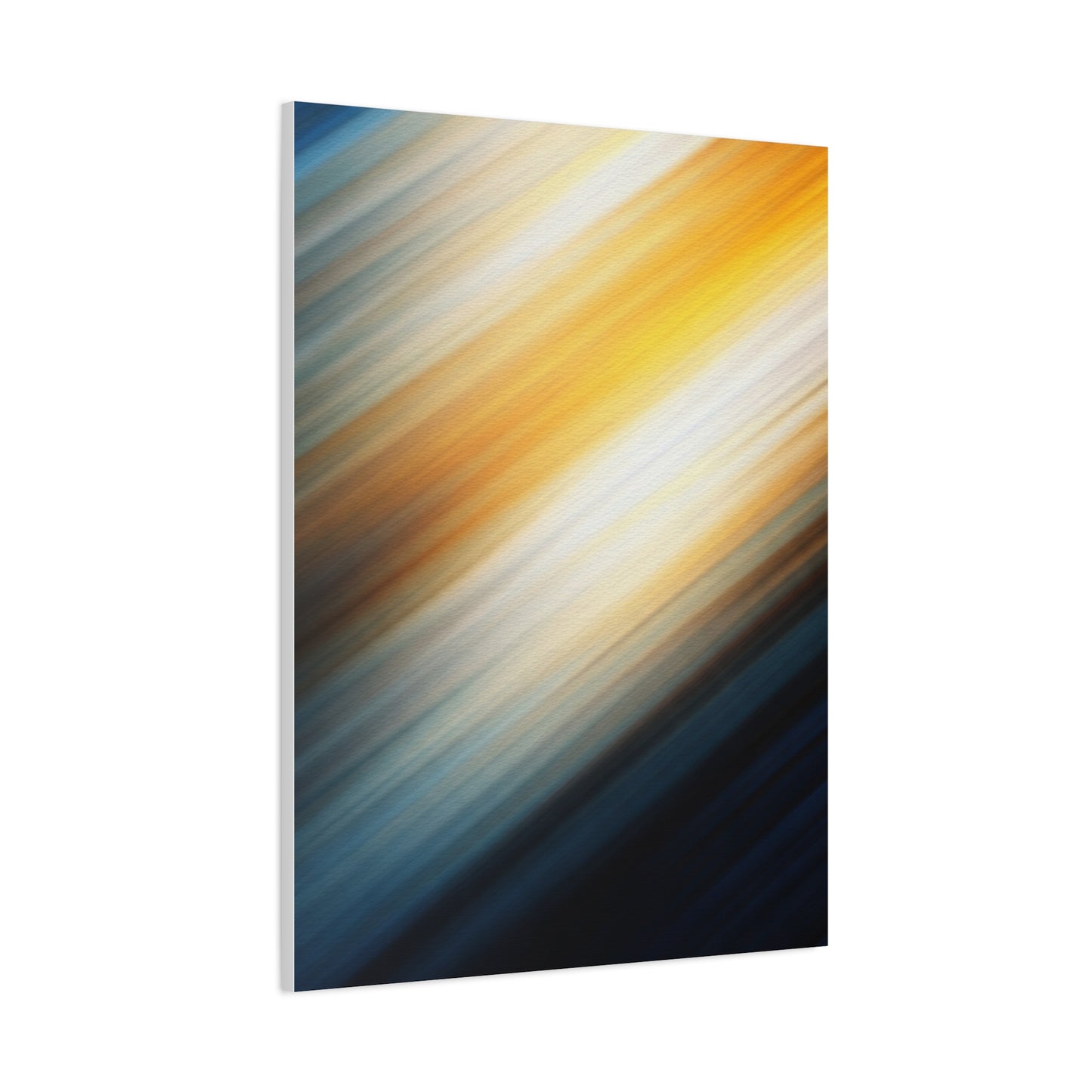 Soft Golden Motion Abstract Wall Art & Canvas Prints