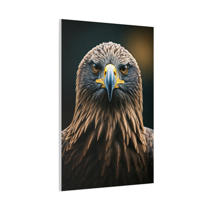 Intense Golden Eagle Close-Up Wall Art & Canvas Prints