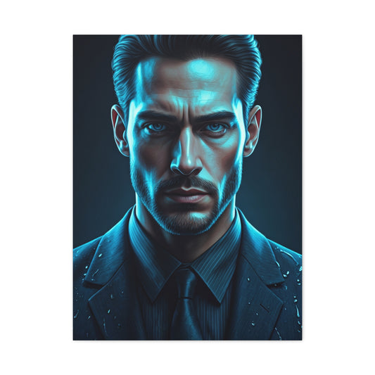 Midnight Resolve Portrait Wall Art & Canvas Prints