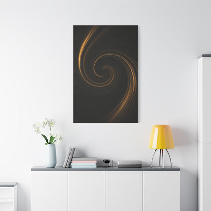 Golden Spiral Motion Abstract Wall Art & Canvas Prints