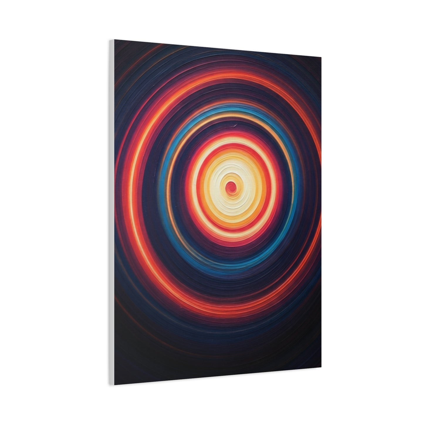 Radiant Circular Pulse Abstract Wall Art & Canvas Prints
