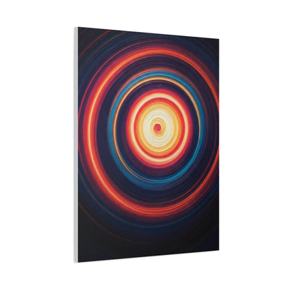 Radiant Circular Pulse Abstract Wall Art & Canvas Prints
