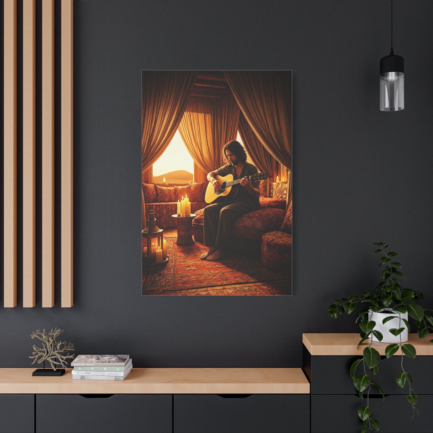 Bohemian Music Under Desert Skies – Wall Art & Canvas Prints