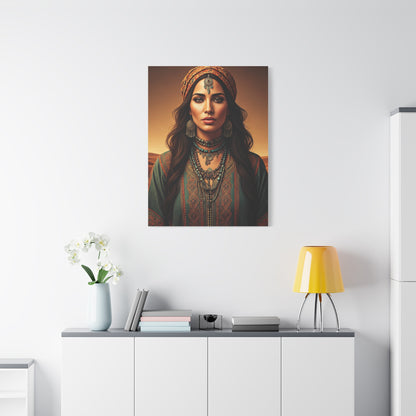 Tribal Grace Bohemian Queen Wall Art & Canvas Prints