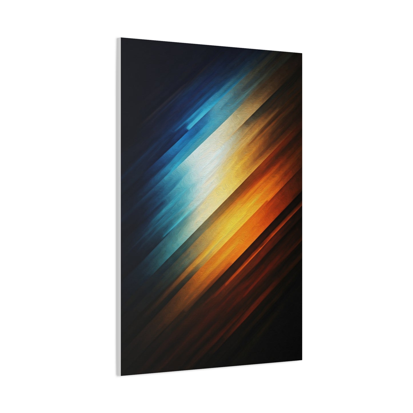 Diagonal Light Fusion Abstract Wall Art & Canvas Prints