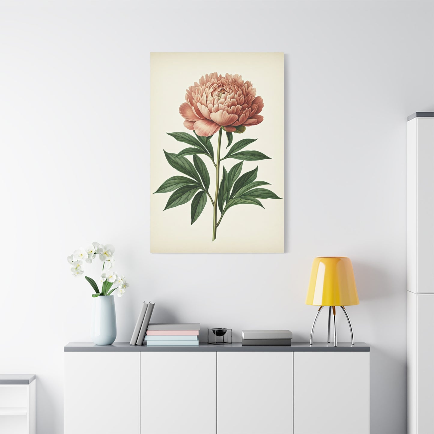 Peony Flower Study Wall Art & Canvas Prints