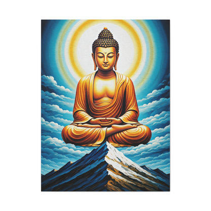 Celestial Buddha Above the Mountains