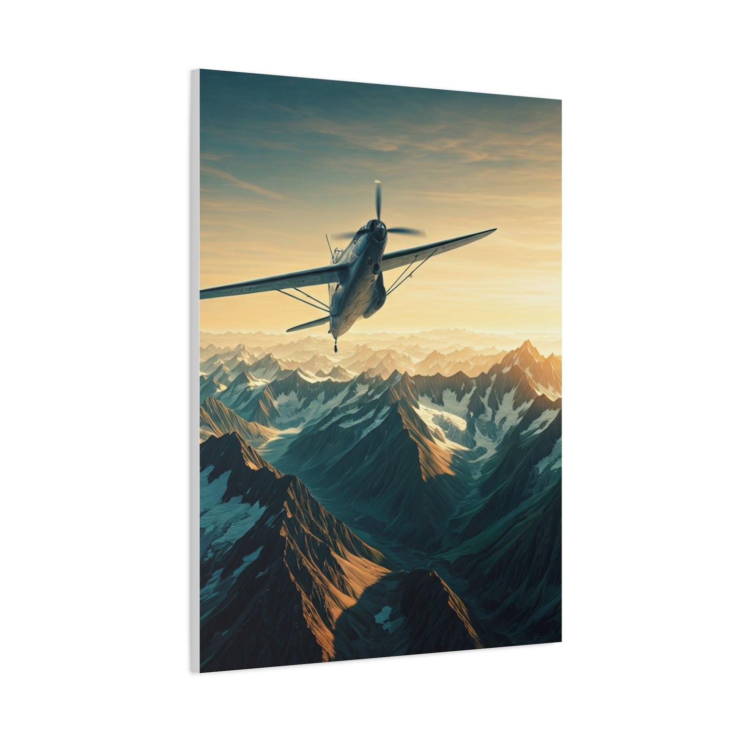 Above the Mountains at First Light Wall Art & Canvas Prints