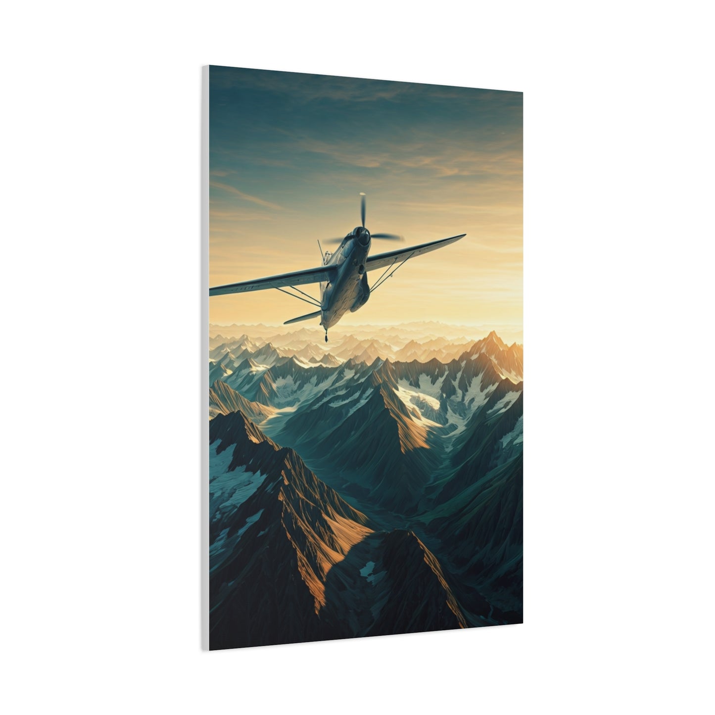 Above the Mountains at First Light Wall Art & Canvas Prints