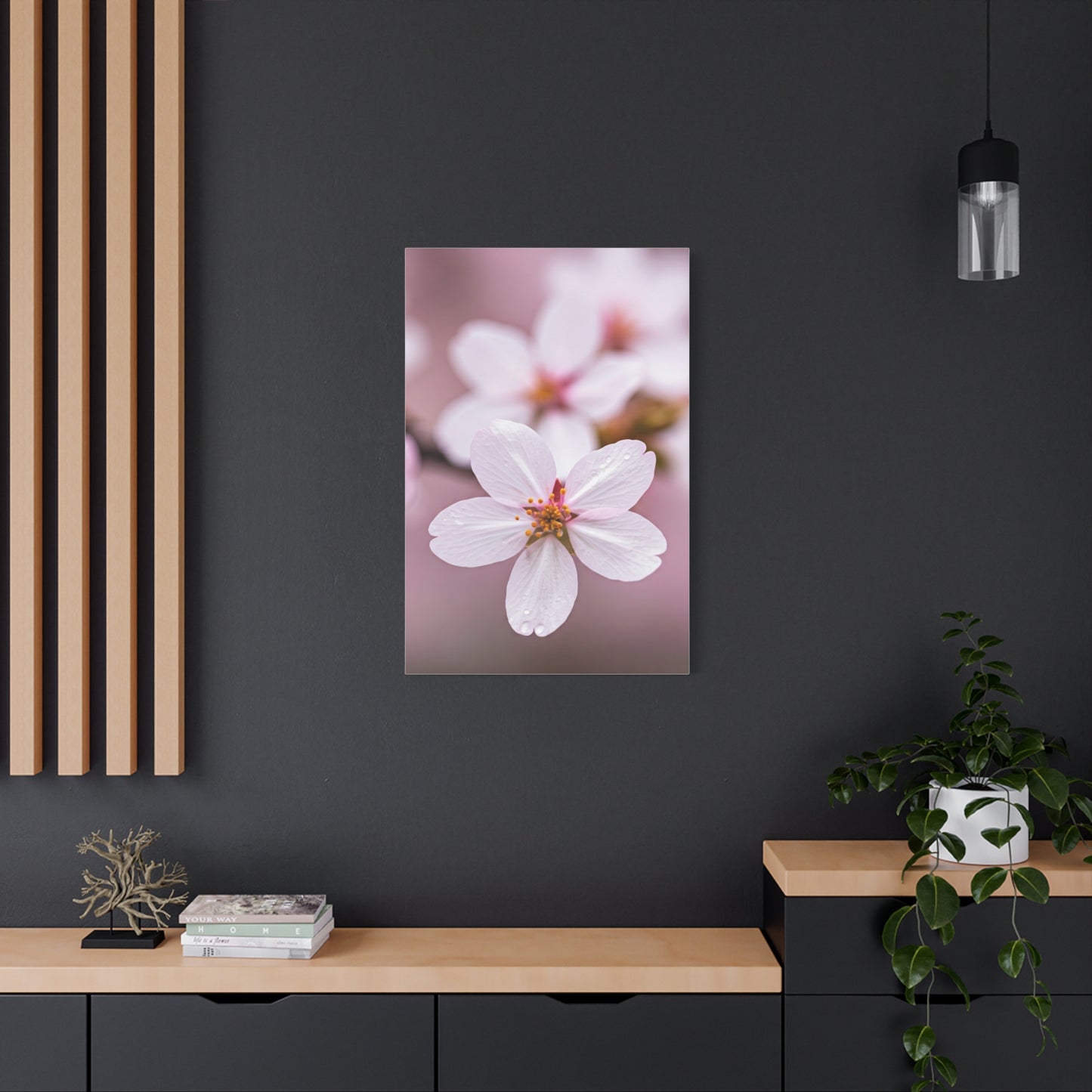 Soft Sakura Petal Macro Photography Wall Art & Canvas Prints