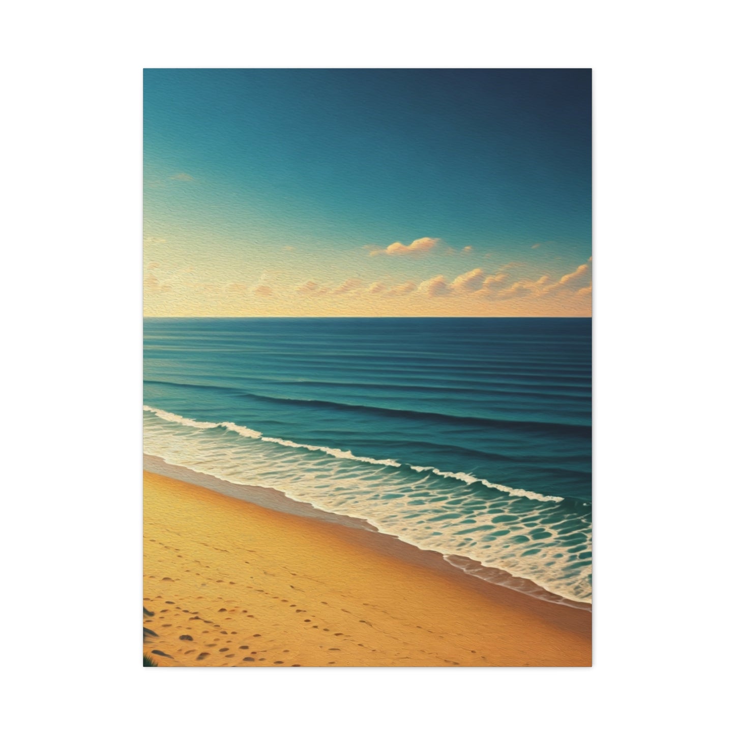 Golden Coastline Aerial Beach Wall Art & Canvas Prints