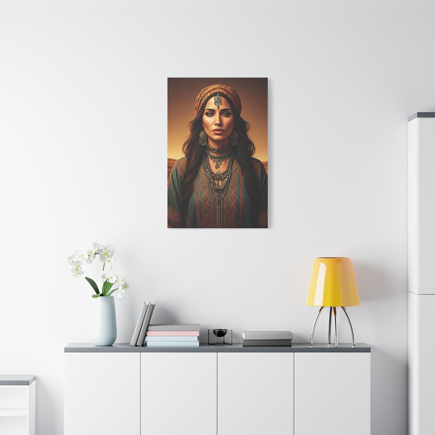 Tribal Grace Bohemian Queen Wall Art & Canvas Prints