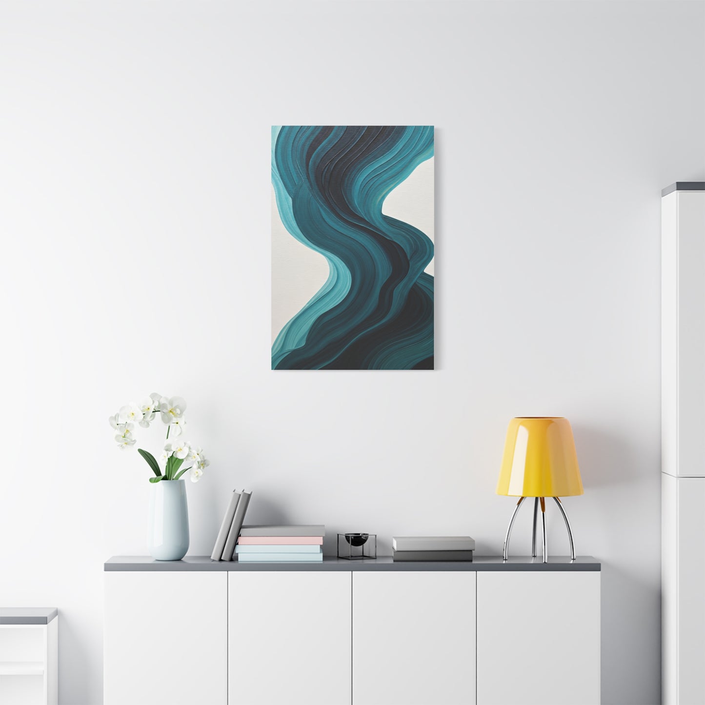 Ocean Veil Abstract Wall Art & Canvas Prints