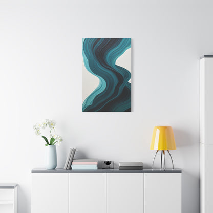 Ocean Veil Abstract Wall Art & Canvas Prints