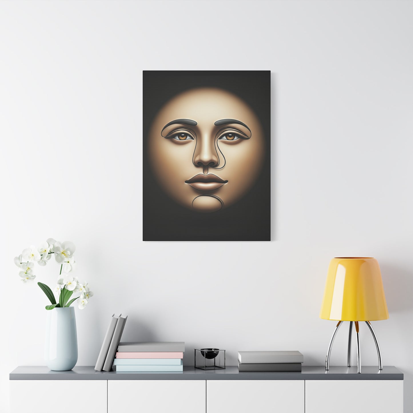 Ethereal Muse Portrait Wall Art & Canvas Print