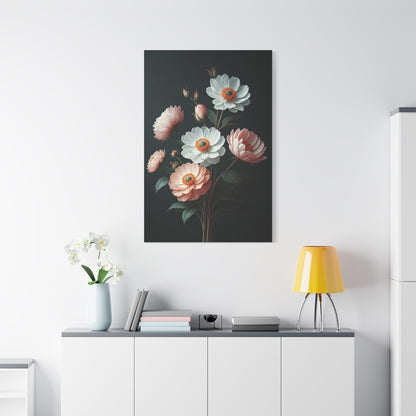 Midnight Bloom Elegance Wall Art & Canvas Prints