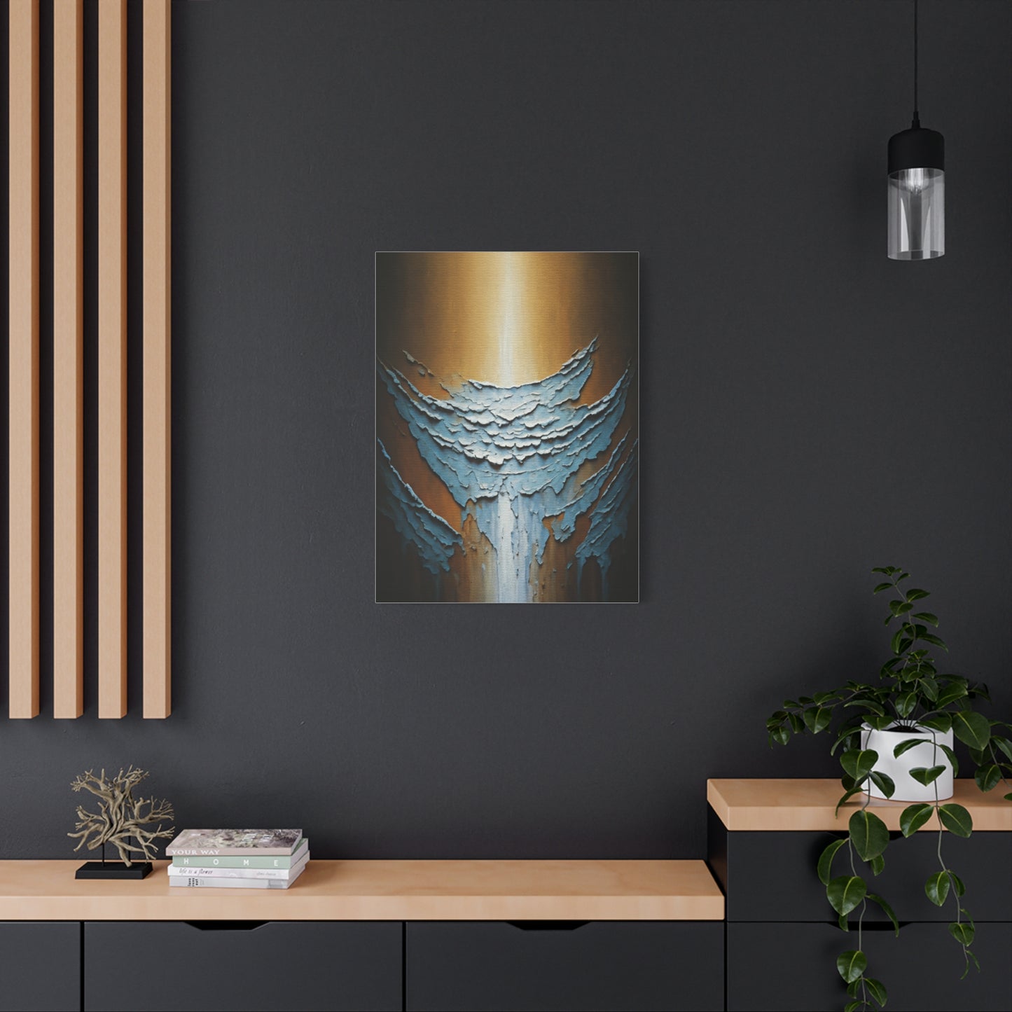 Sculpted Wing Formation Abstract Wall Art & Canvas Prints