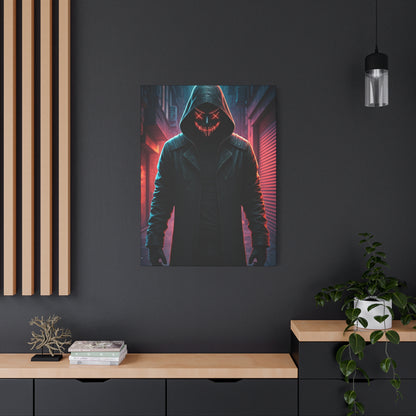 Crimson Smile Night Enforcer Wall Art & Canvas Prints