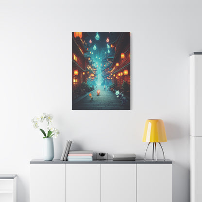 Lantern Spirit Alley Wall Art & Canvas Prints