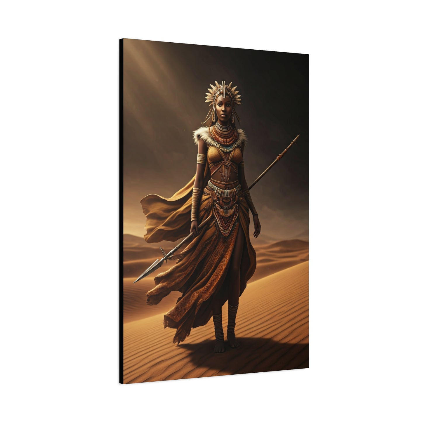 Desert Warrior Goddess Wall Art & Canvas Prints