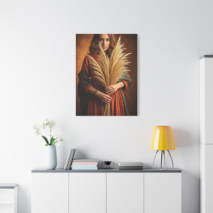 Harvest Spirit Bohemian Woman Wall Art & Canvas Prints