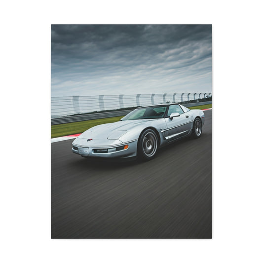 1996 Chevrolet Corvette C4 Collector Edition Track Heritage Wall Art & Canvas Prints