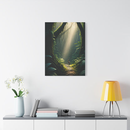 Jungle Pathway of Light Wall Art & Canvas Prints