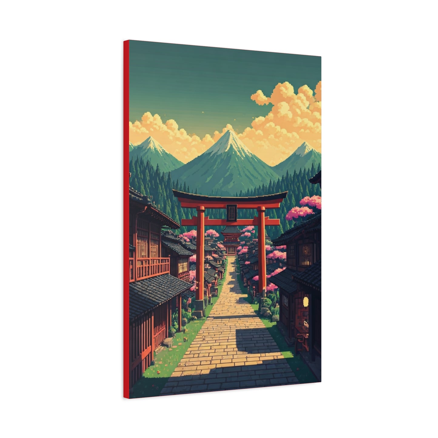 Torii Path to the Mountains Wall Art & Canvas Prints