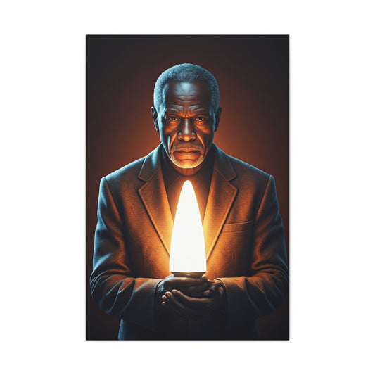 Beacon of Wisdom Elder Portrait Wall Art & Canvas Prints