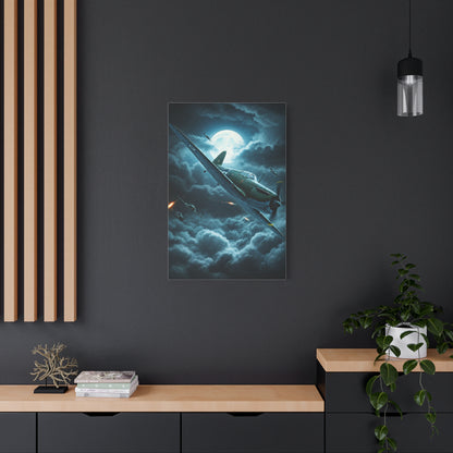 Moonlit Storm Flight Mystery Wall Art & Canvas Prints