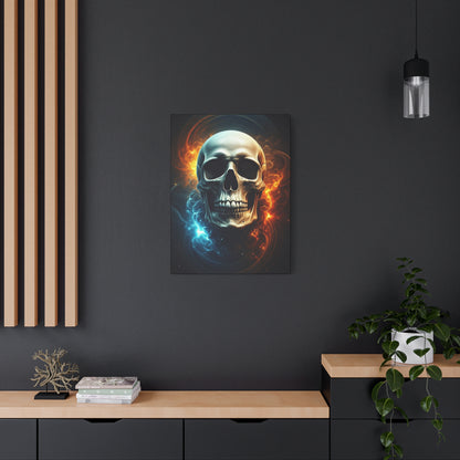 Elemental Duality Skull Wall Art & Canvas Prints