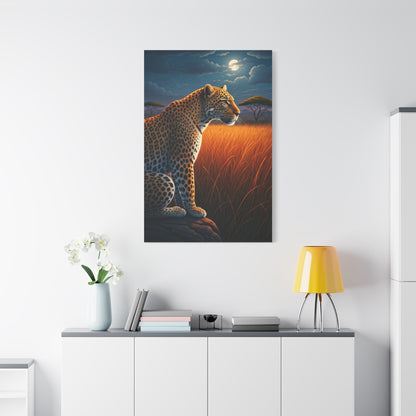 Majestic Leopard at Dusk Wall Art & Canvas Prints